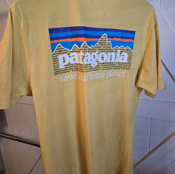 Patagonia Adult Fitz Roy Icon Responsibili-Tee Organic T-Shirt Size Small - Picture 4 of 5